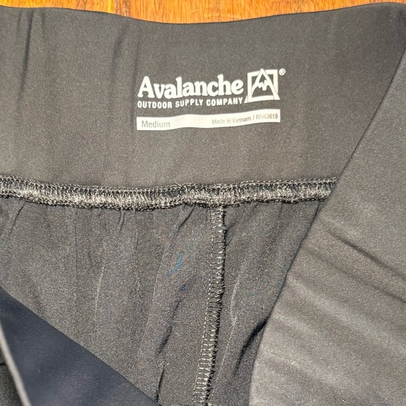 Avalanche Wander Zip Pocket Quick Dry Shorts Size M Black - Picture 4 of 6